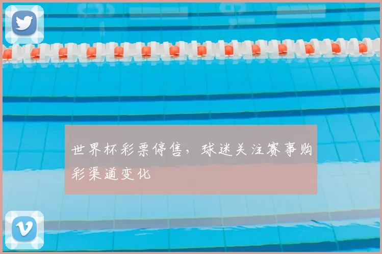 世界杯彩票停售,球迷关注赛事购彩渠道变化